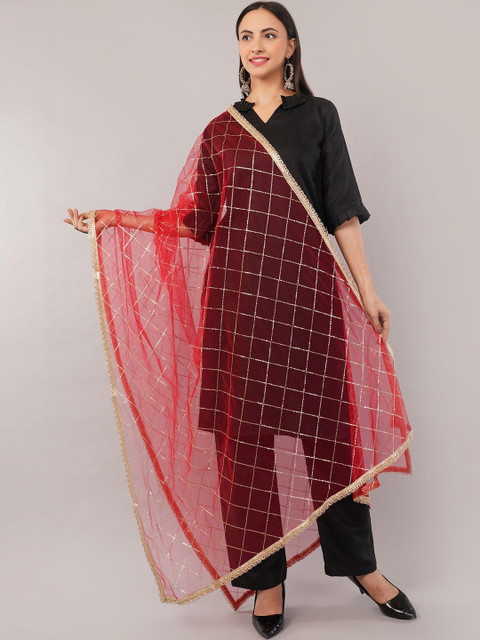 IVAARA Women Net Dupatta