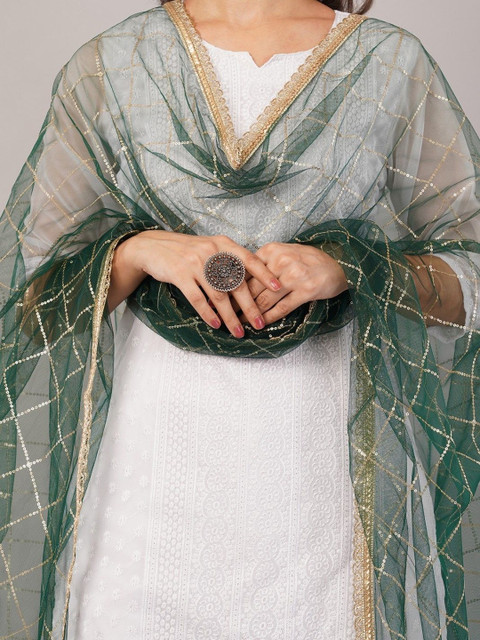 IVAARA Women Net Dupatta - Image 5