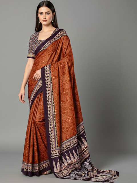 Urban Pallu Ethnic Motifs Pure Cotton Saree - Image 3