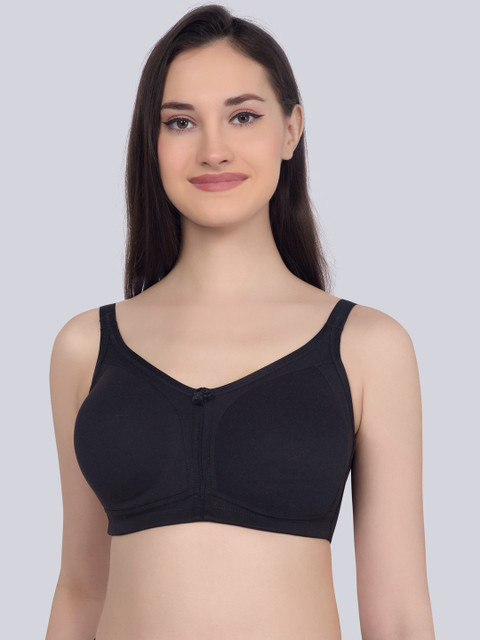 PLUMBURY Plus Size Minimizer Full Coverage Every Day Bra