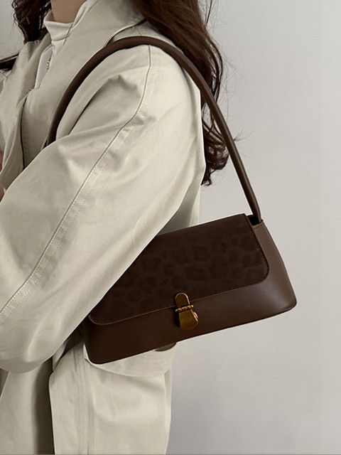 LULU & SKY Animal Printed PU Shoulder Bag