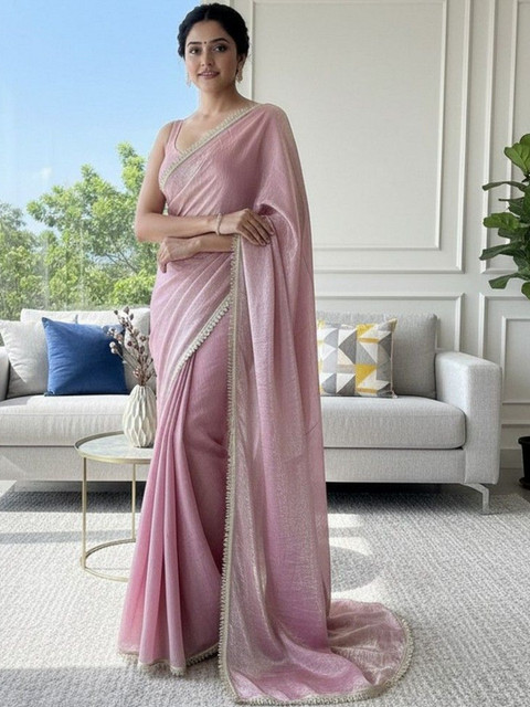 KALINI Embroidered Organza Saree
