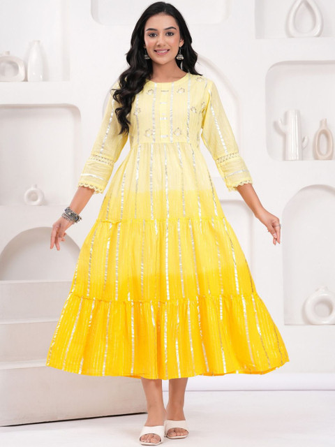 HERE&NOW Fit & Flare Midi Dress