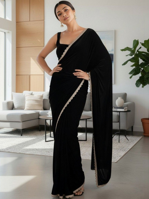 JANOI Embroidered Designer Saree - Image 2