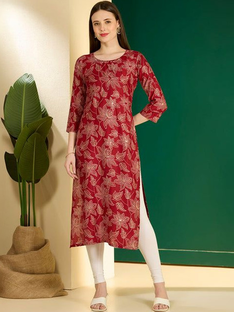 FASHOR Women Floral Printed Kurta