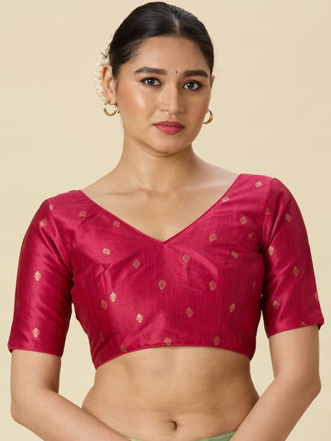 Studio Shringaar V-Neck Saree Blouse