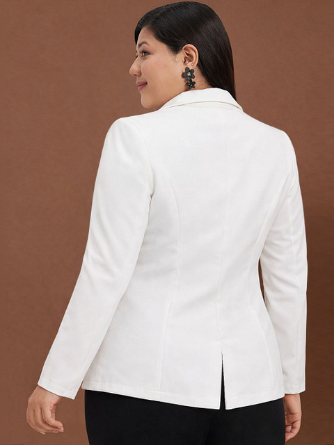 wild U Women Notched Lapel Long Sleeves Single Breasted Blazers - Image 3