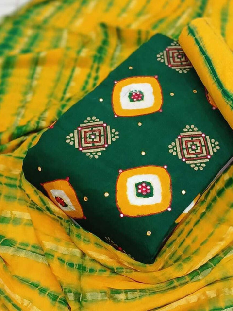 Madhuri Creation Printed Unstitched Dress Material