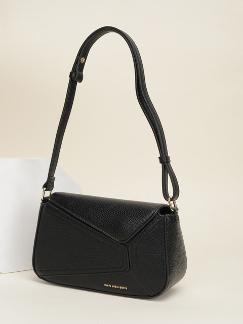 Van Heusen Textured Structured Shoulder Bag