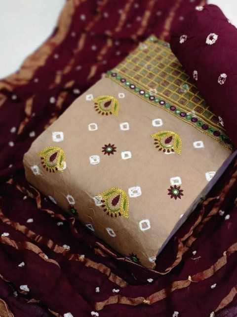 Madhuri Creation Embroidered Unstitched Dress Material