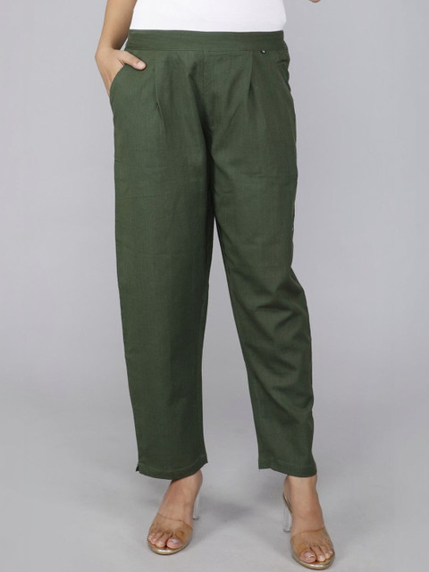 Kahili Art Women Woven Palazzos