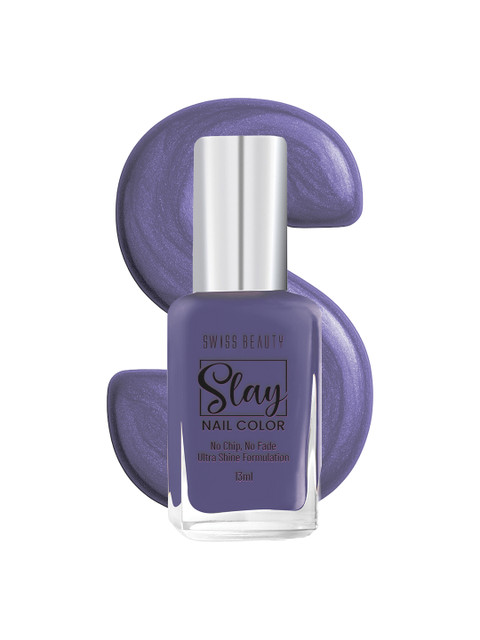 SWISS BEAUTY Slay Nail Polish 13ml - Amethyst Gleam 612