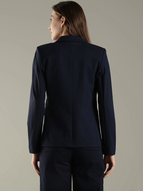 Tommy Hilfiger Women Notched Lapel Long Sleeves Single Breasted Blazers - Image 3