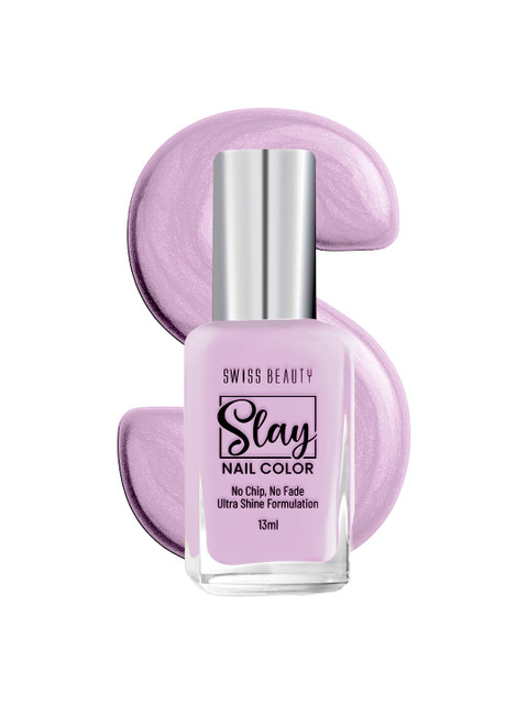 SWISS BEAUTY Slay Long-Lasting Nail Colour 13ml - Sheer Elegance