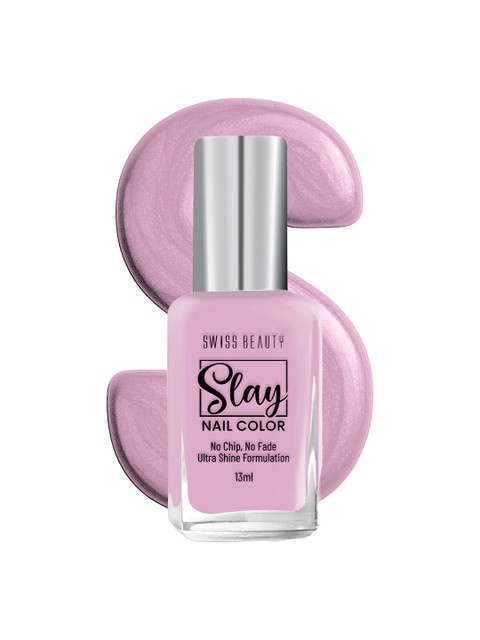 SWISS BEAUTY Slay Long-Lasting Nail Colour 13ml - Pink Crush
