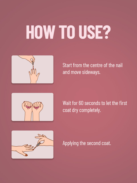 SWISS BEAUTY Slay Glossy & Long-Lasting Nail Colour 13 ml - Perfect Pink 13 - Image 5