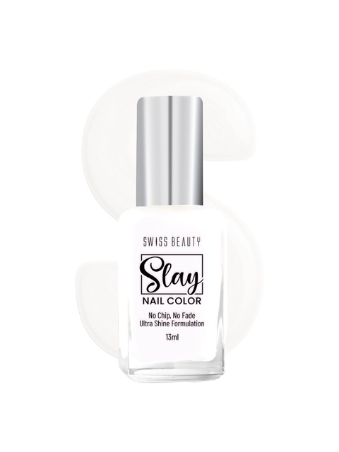 SWISS BEAUTY Slay Nail Polish 13ml - Flat White 502