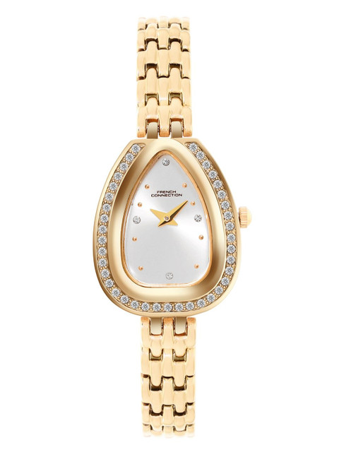 French Connection Elancia Women Oval Dial Bracelet Style Strap Analog Watch-FCN0174SGM - Image 2