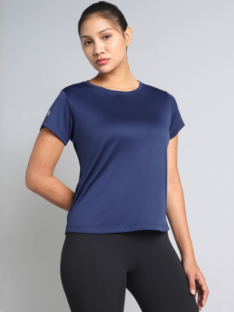 CULT Women Navy Ultimate Performance Recycled Poly T-shirt