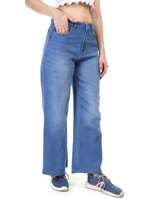 Kwantico Women High-Rise Light Fade Jeans