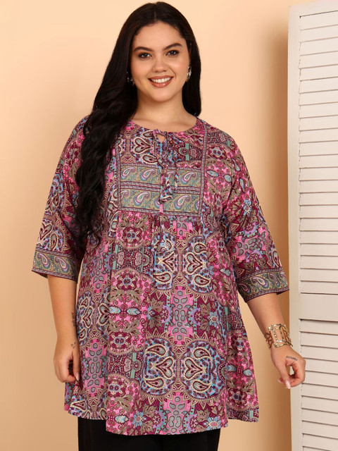 Akiko Ethnic Motifs Printed Kurti