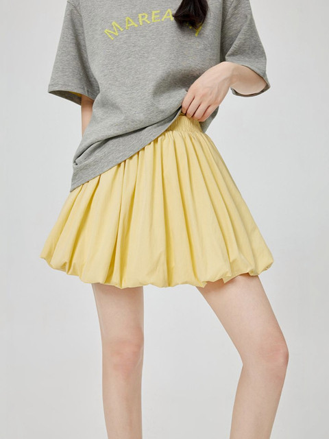 StyleCast x Revolte Mini Flared Skirts