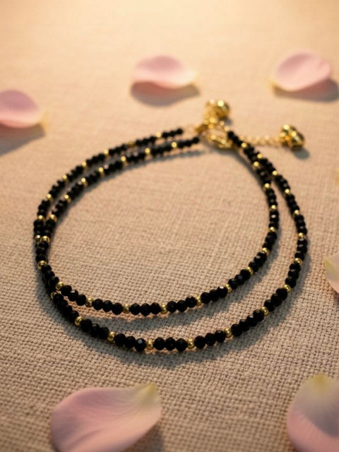 JEWELOPIA Artificial Beads Anklet