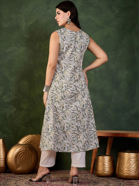 KALINI Botanical Printed Kurti - Image 3