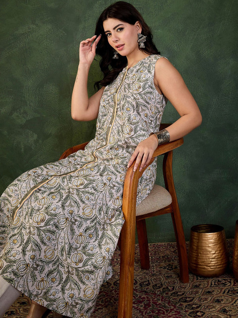 KALINI Botanical Printed Kurti - Image 4