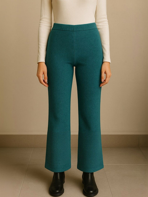 Miaz Lifestyle Women Knitted Palazzos