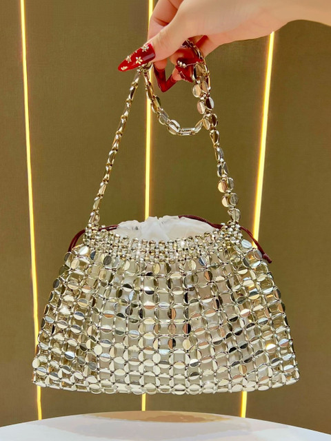 CORSICA Embellished Handheld Bag