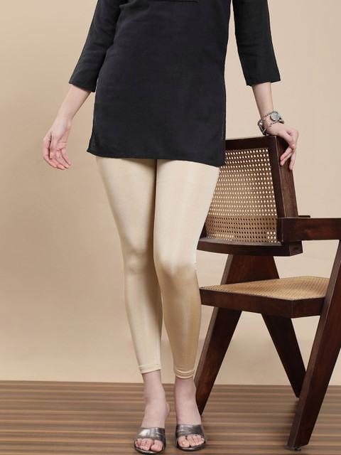 De Moza Mid-Rise Ankle Length Leggings