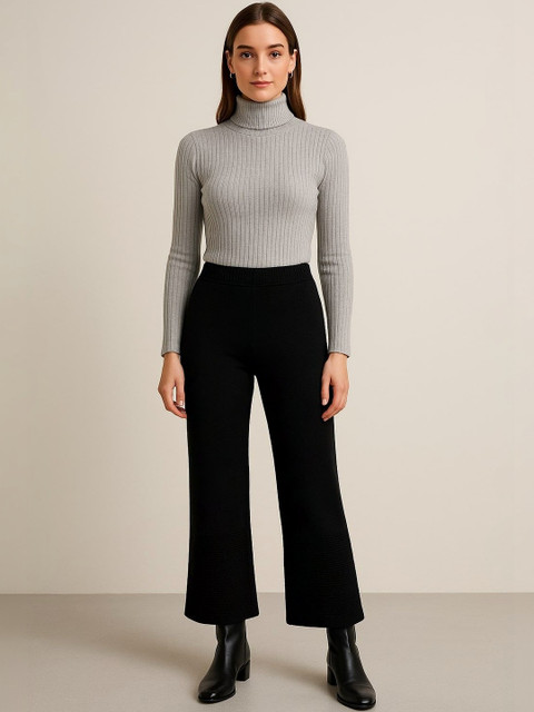 Miaz Lifestyle Women Knitted Palazzos