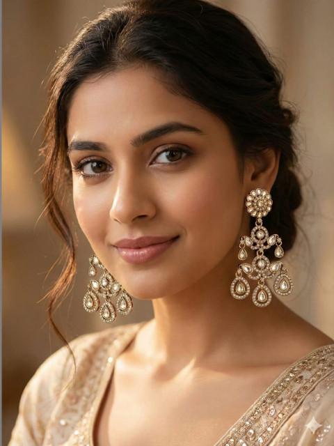 BFC - BUY FOR CHANGE Floral Drop Earrings