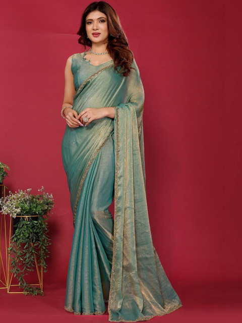 Urban Pallu Woven Design Zari Saree