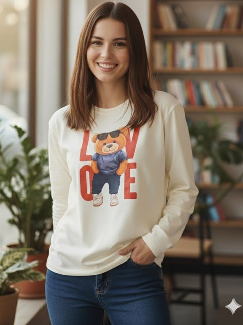 Tromko Women Printed T-shirt