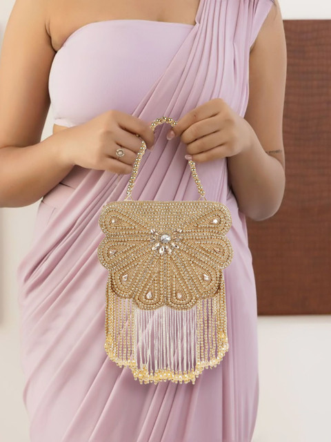 ROLEXO Embellished Potli Clutch - Image 3