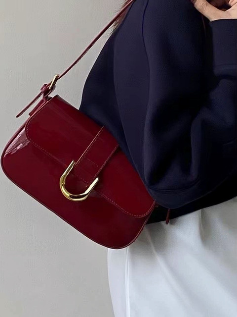 ROSS BROWN PU Sling Bag