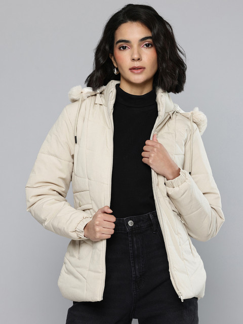 Fort Collins Faux fur Trim Hooded Padded Jacket