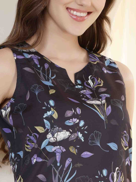 Anouk Rustic Floral Print Top - Image 5