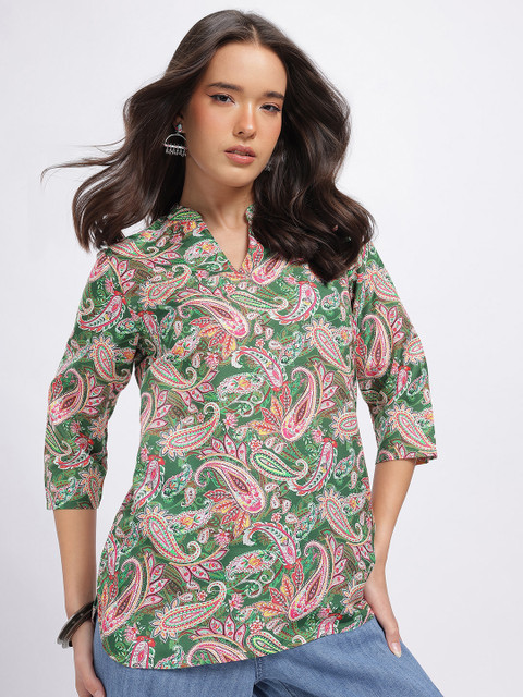 Anouk Rustic Paisley Printed Kurti