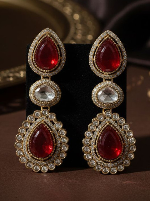 SHONA'S STYLE Teardrop Shaped Drop Earrings