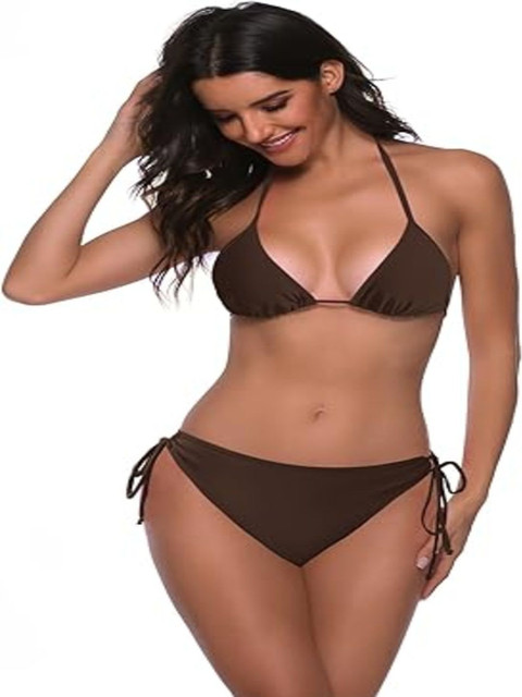 Dream of style Quick-Dry Halter Neck Swim Bikini Set