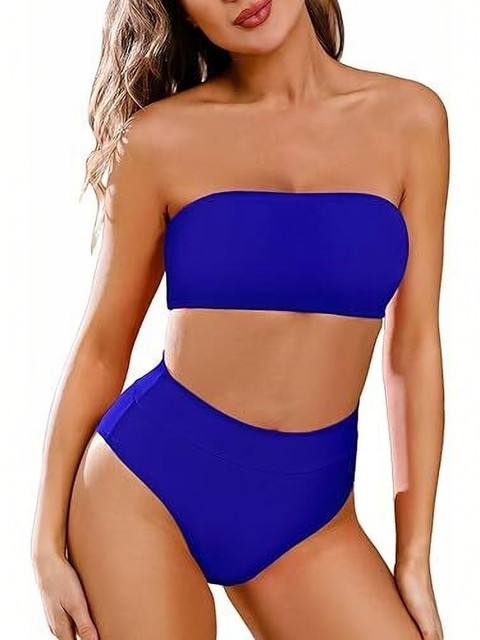 fuprecious Strapless Swim Bikini Set