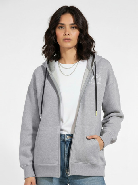 glitchez Hooded Printed Pullover