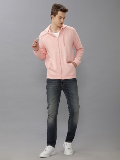 Voi Jeans Men Hooded Front-Open Sweatshirt - Image 5