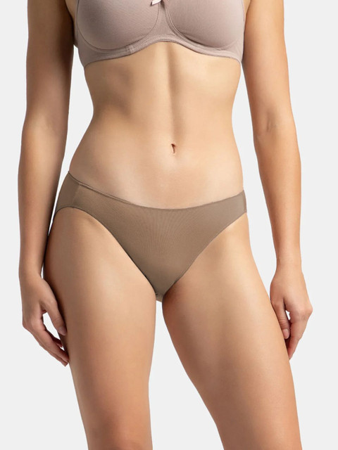 Jockey Medium Coverage Modal Bikini With Concealed Waistband and StayFresh Treatment-1803