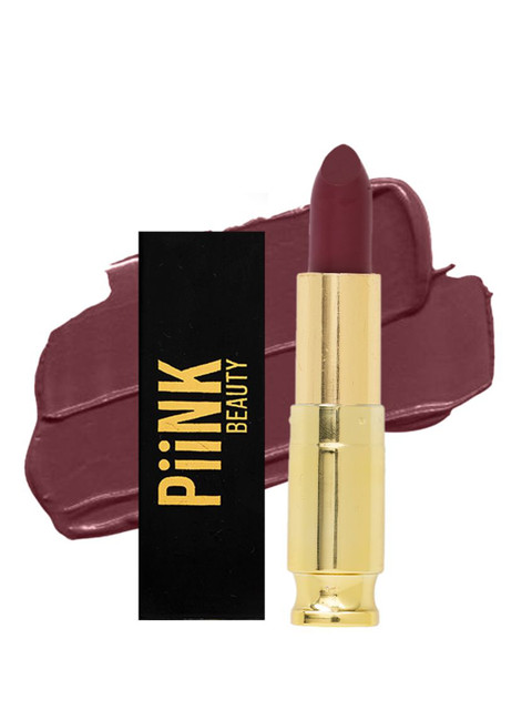 PiiNK Beauty Weightless Long Lasting Creamy Matte Lipstick- 4.2 g - Crimson Velvet CM-01