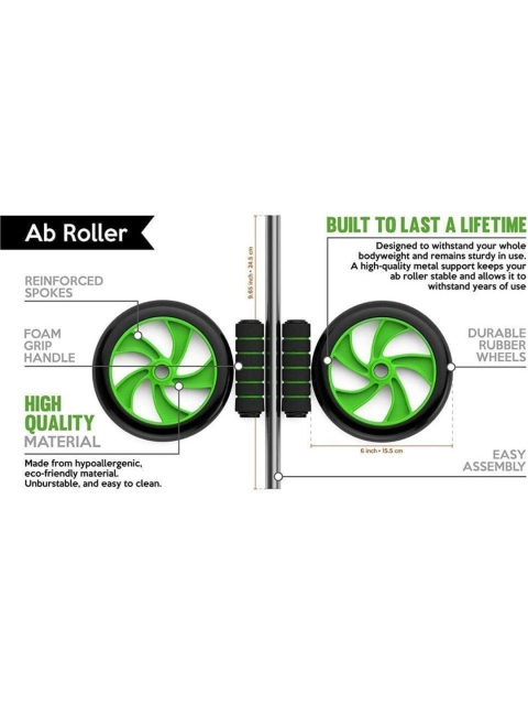 HackerX Abdominal Wheel Ab Roller - Image 4