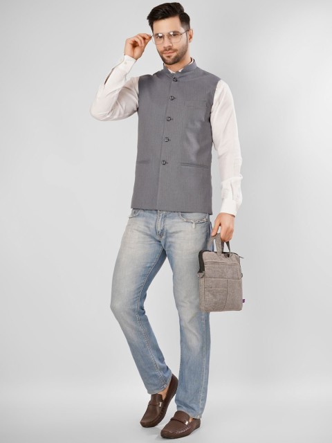 Wintage Men Nehru Jacket - Image 6